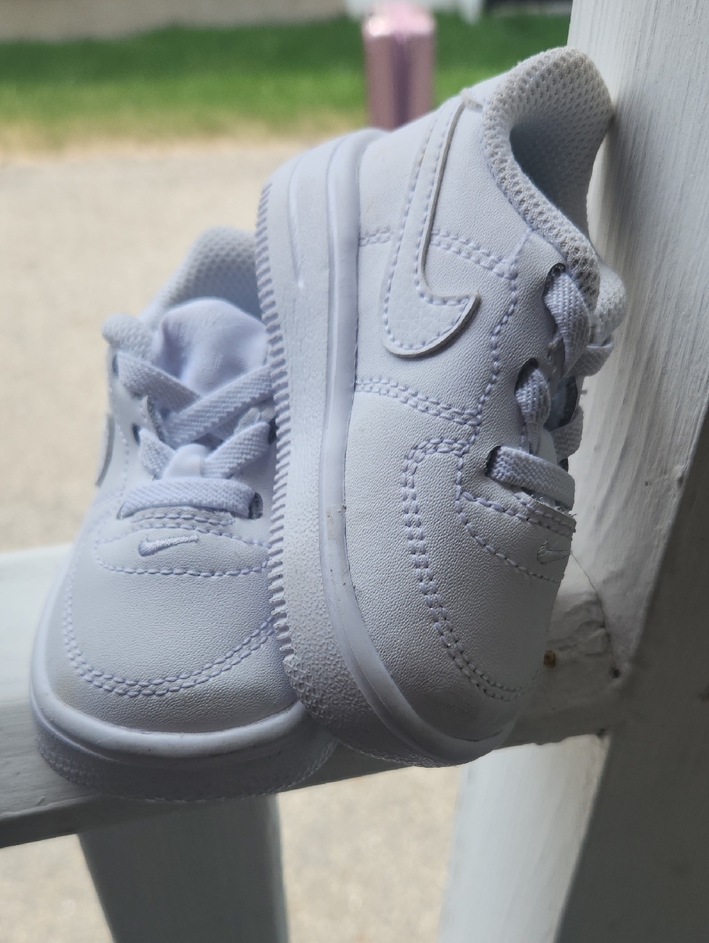 Nike Kids White Low-Top Sneakers - Toddlers